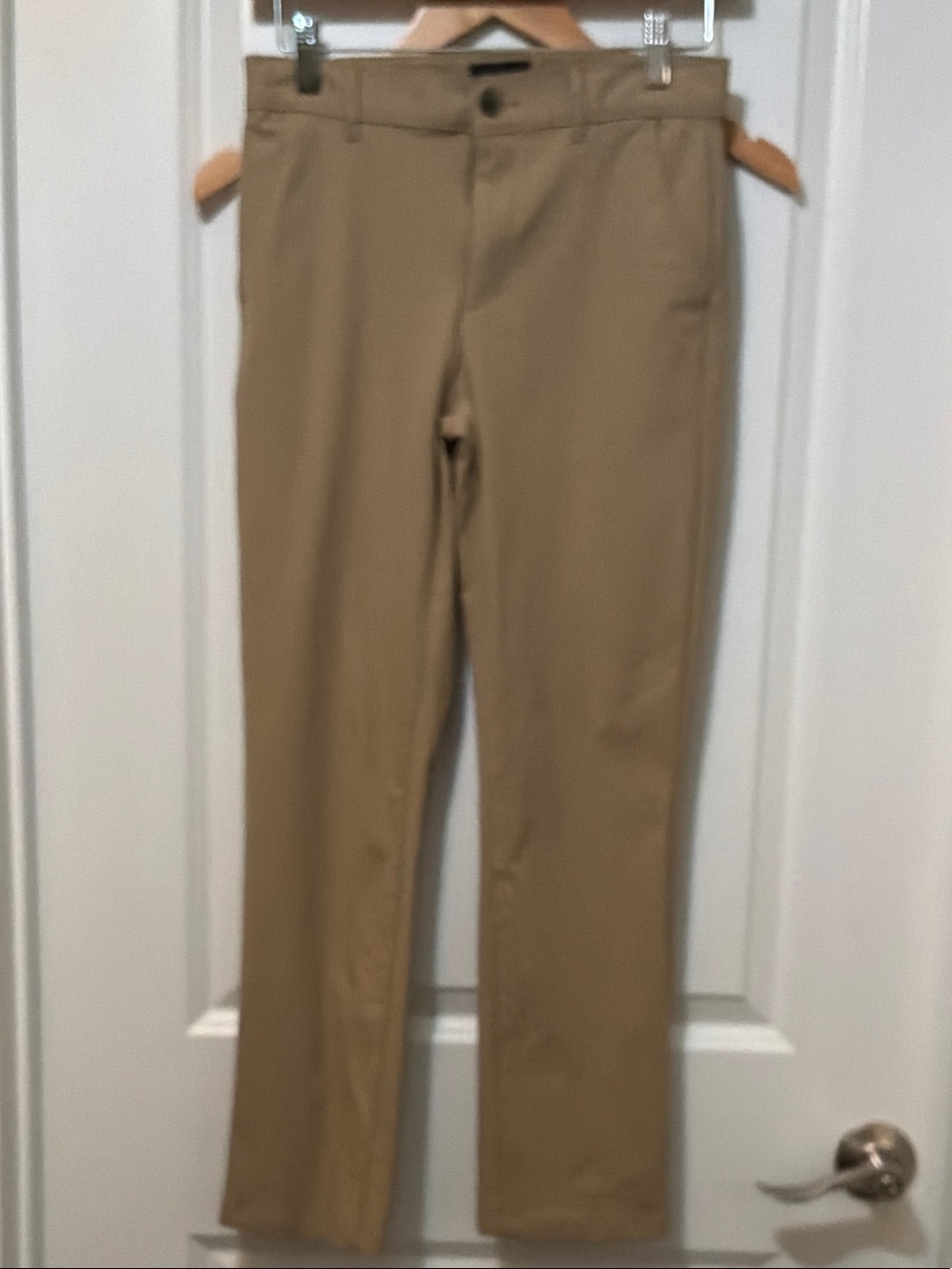 Boys  Tan Straight-Leg Dress Pants size 12